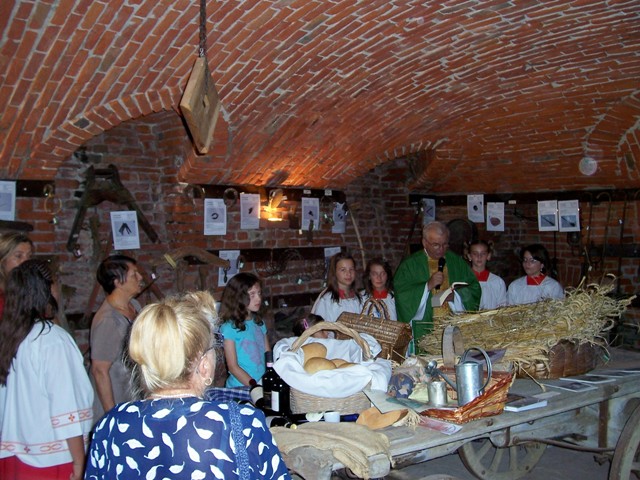 Allestimento tematico del museo con attrezzi e schede esplicative